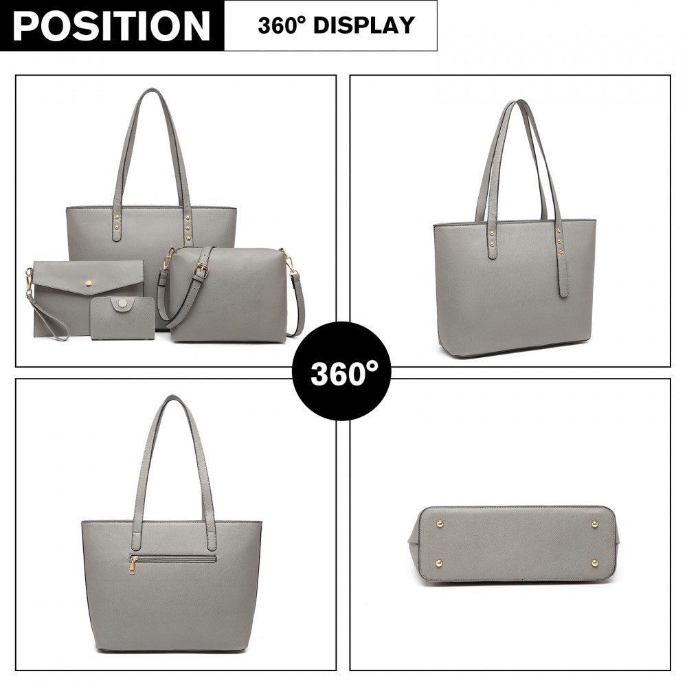 4 PIECE HANDBAG SET