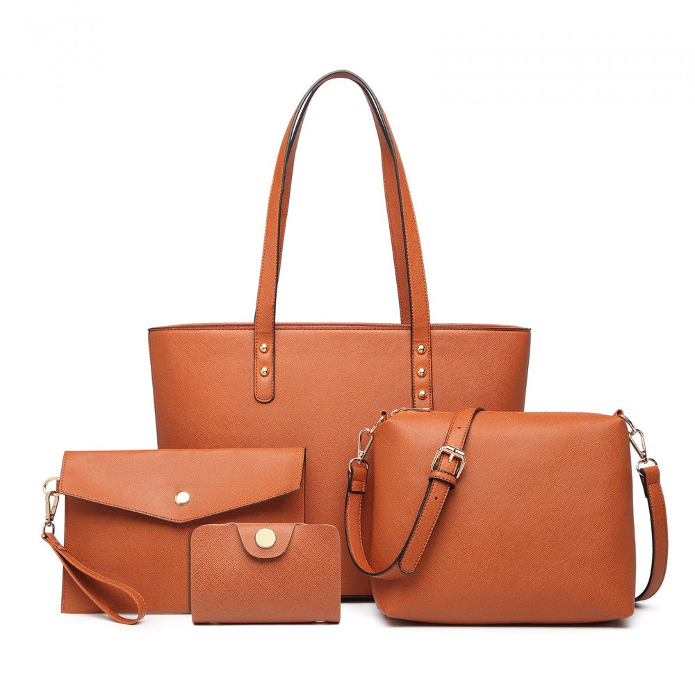 4 PIECE HANDBAG SET