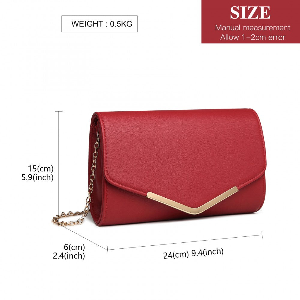 VEGAN ENVELOPE CLUTCH