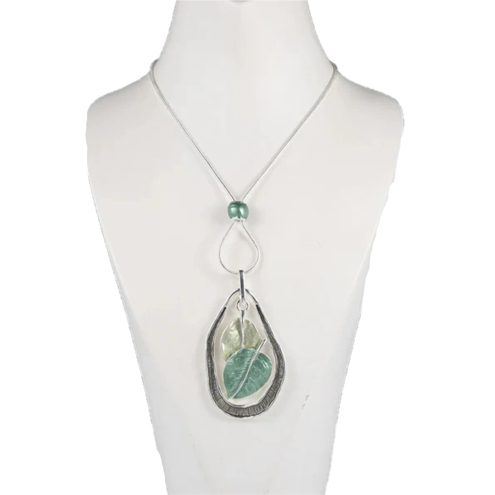 Double Leaf Necklace