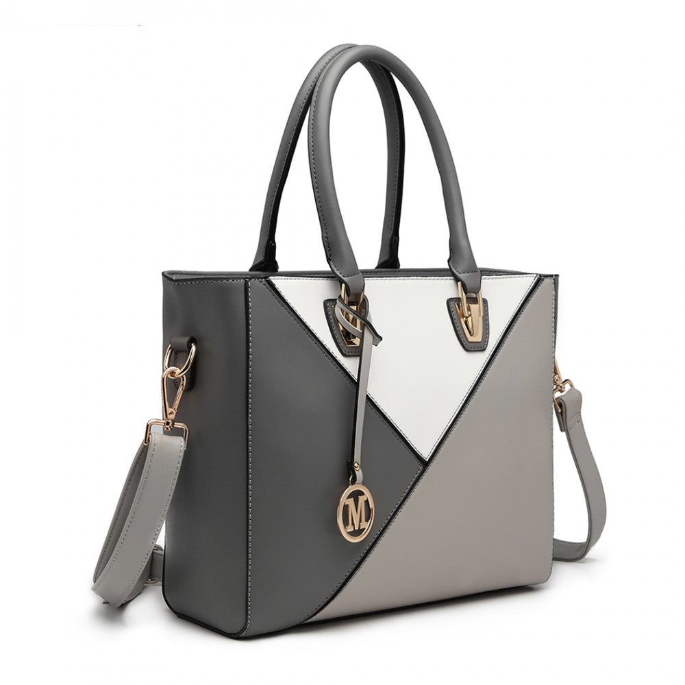 GEOMETRIC OMBRE HANDBAG