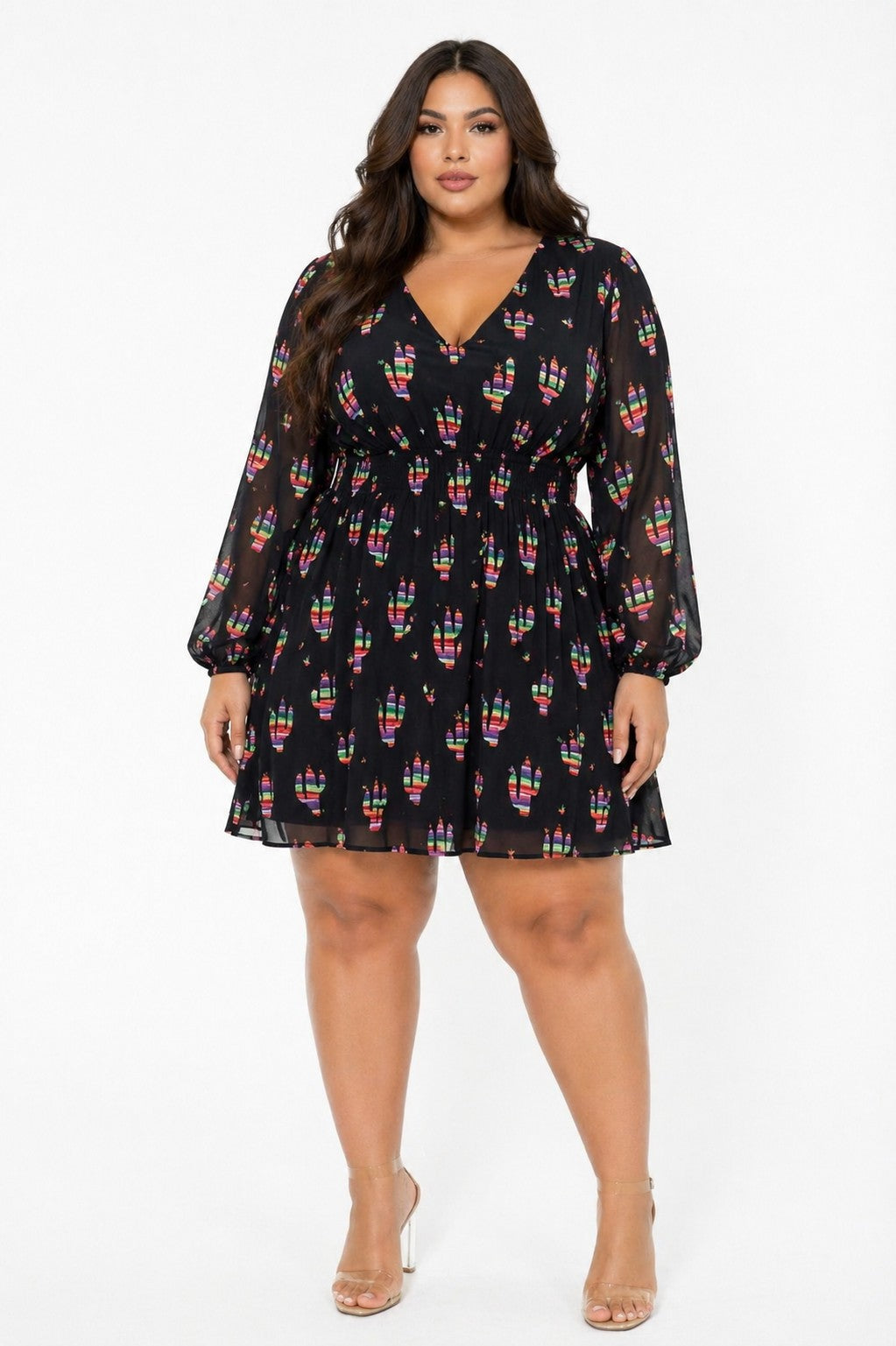 Plus Size Spring Prom Casual Dress Vintage Western