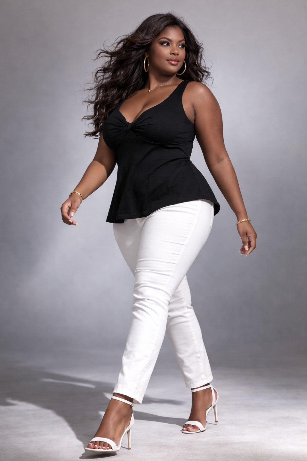 Twist Front Tank Top