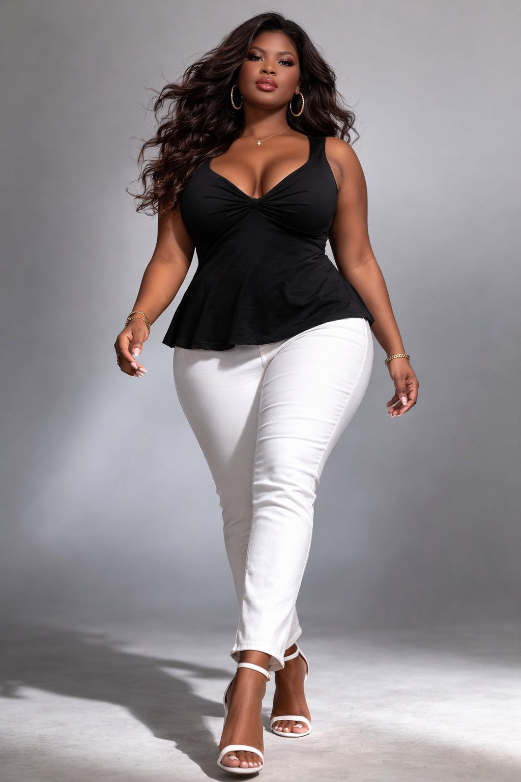 Twist Front Tank Top