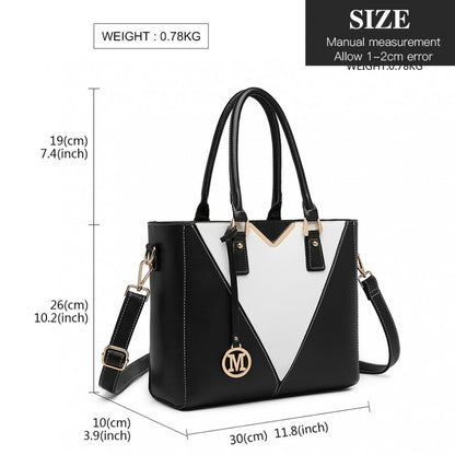 V-SHAPE SHOULDER HANDBAG