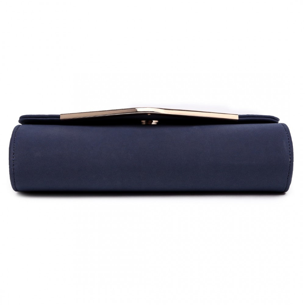 LEATHER ENVELOPE CLUTCH
