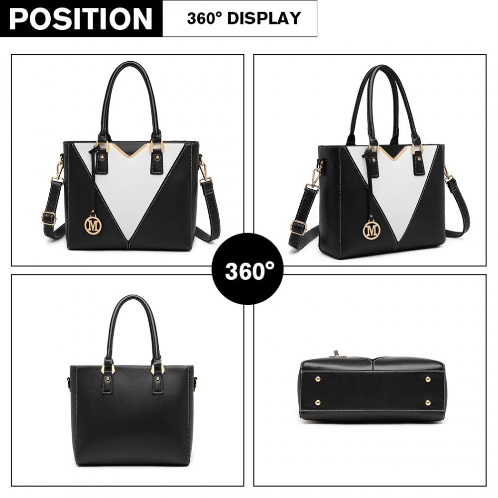 V-SHAPE SHOULDER HANDBAG