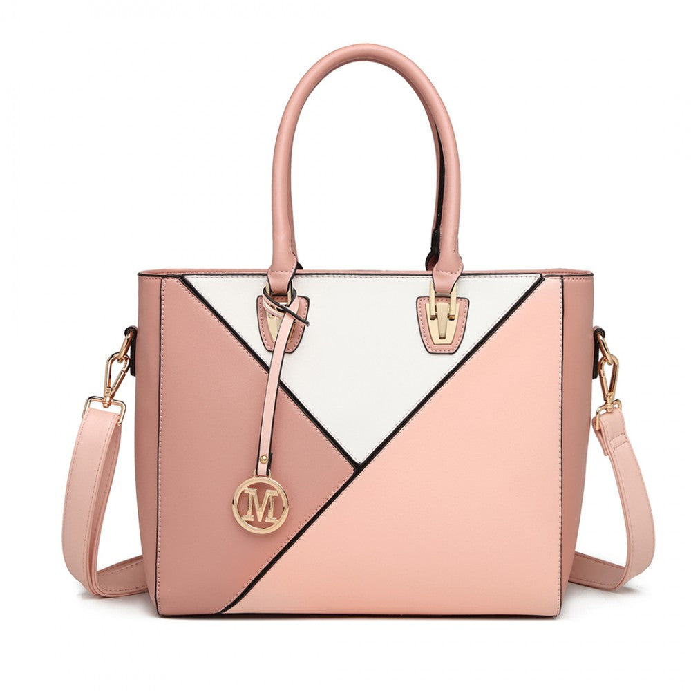GEOMETRIC OMBRE HANDBAG