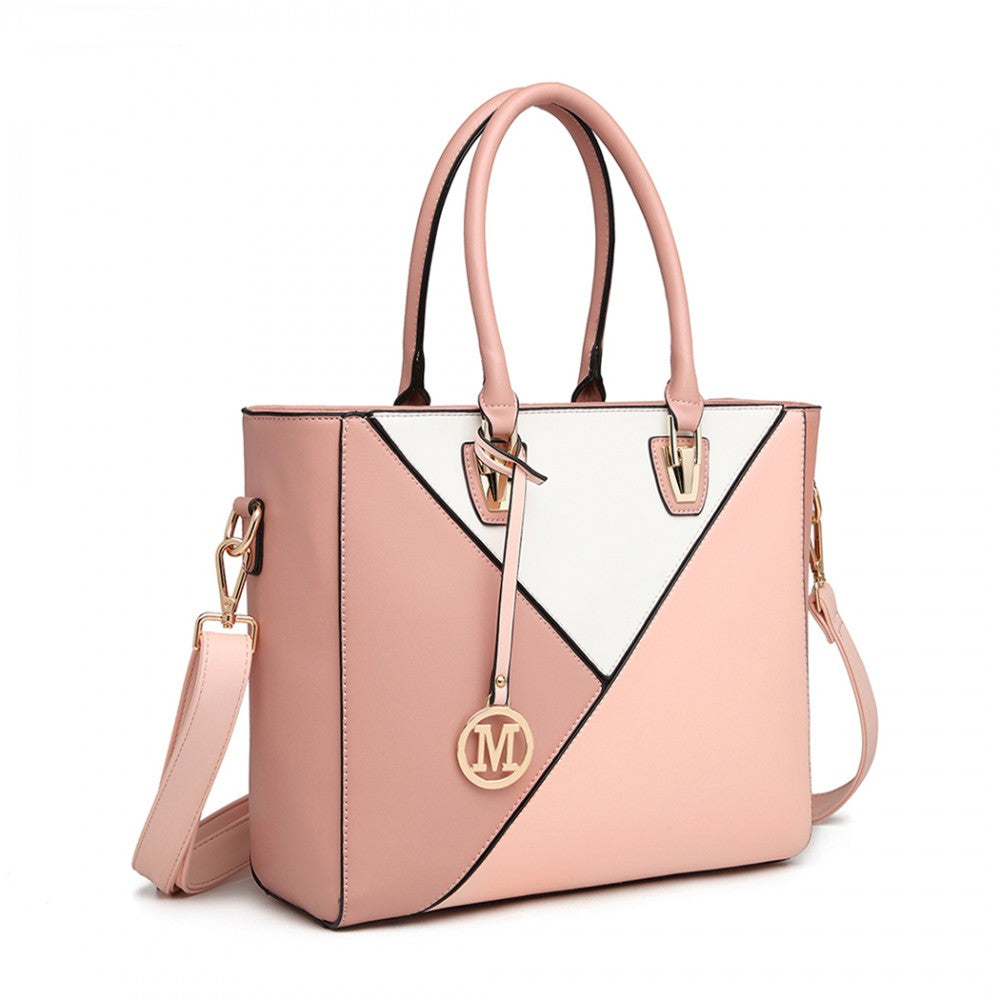 GEOMETRIC OMBRE HANDBAG