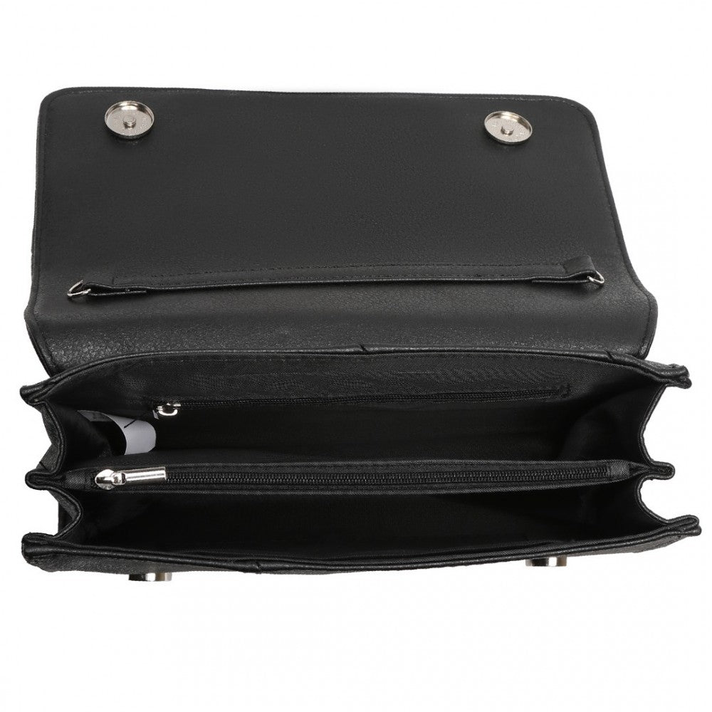 STYLISH TWILL CLUTCH
