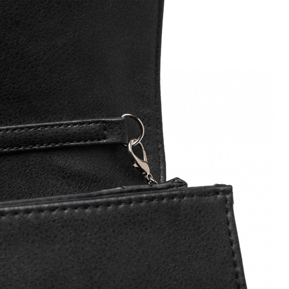 STYLISH TWILL CLUTCH
