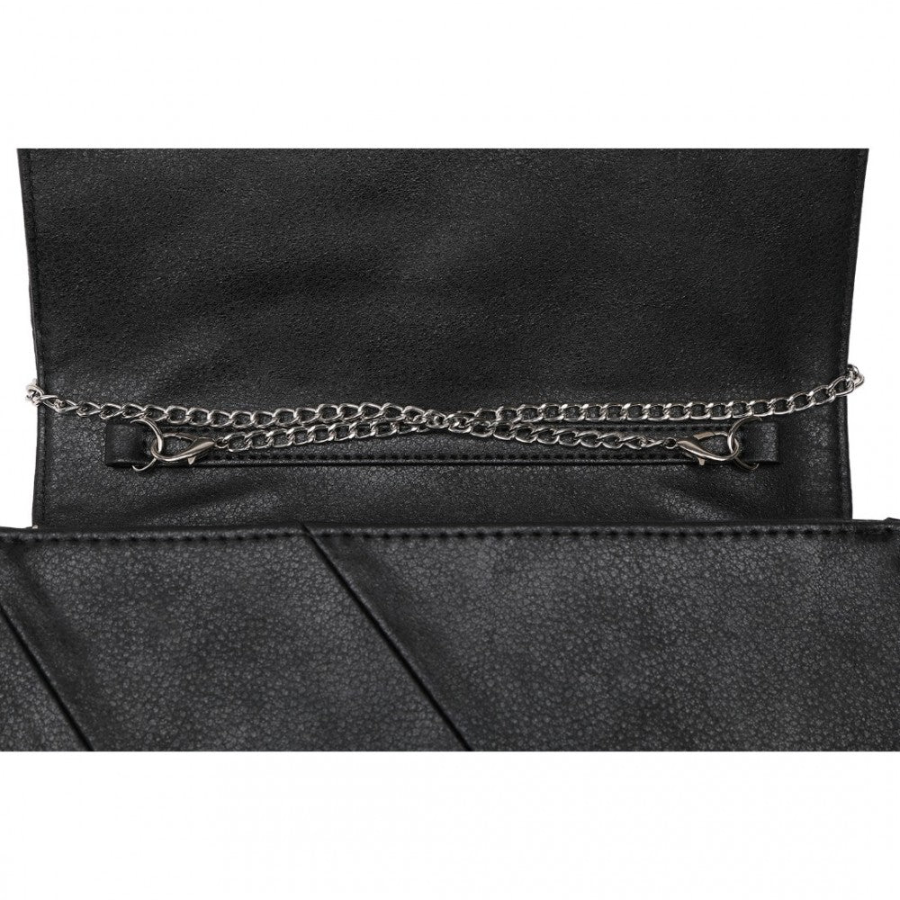 STYLISH TWILL CLUTCH