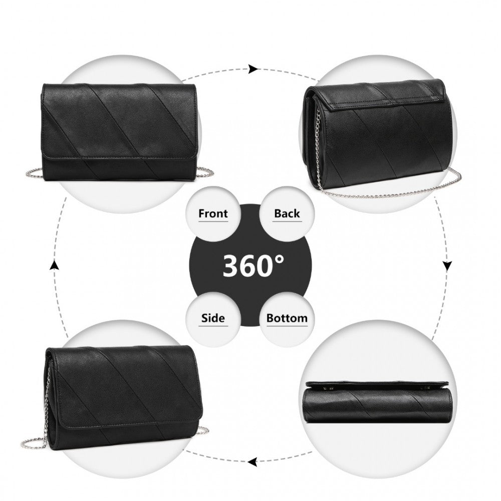 STYLISH TWILL CLUTCH