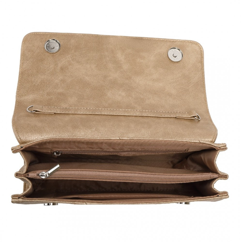 STYLISH TWILL CLUTCH