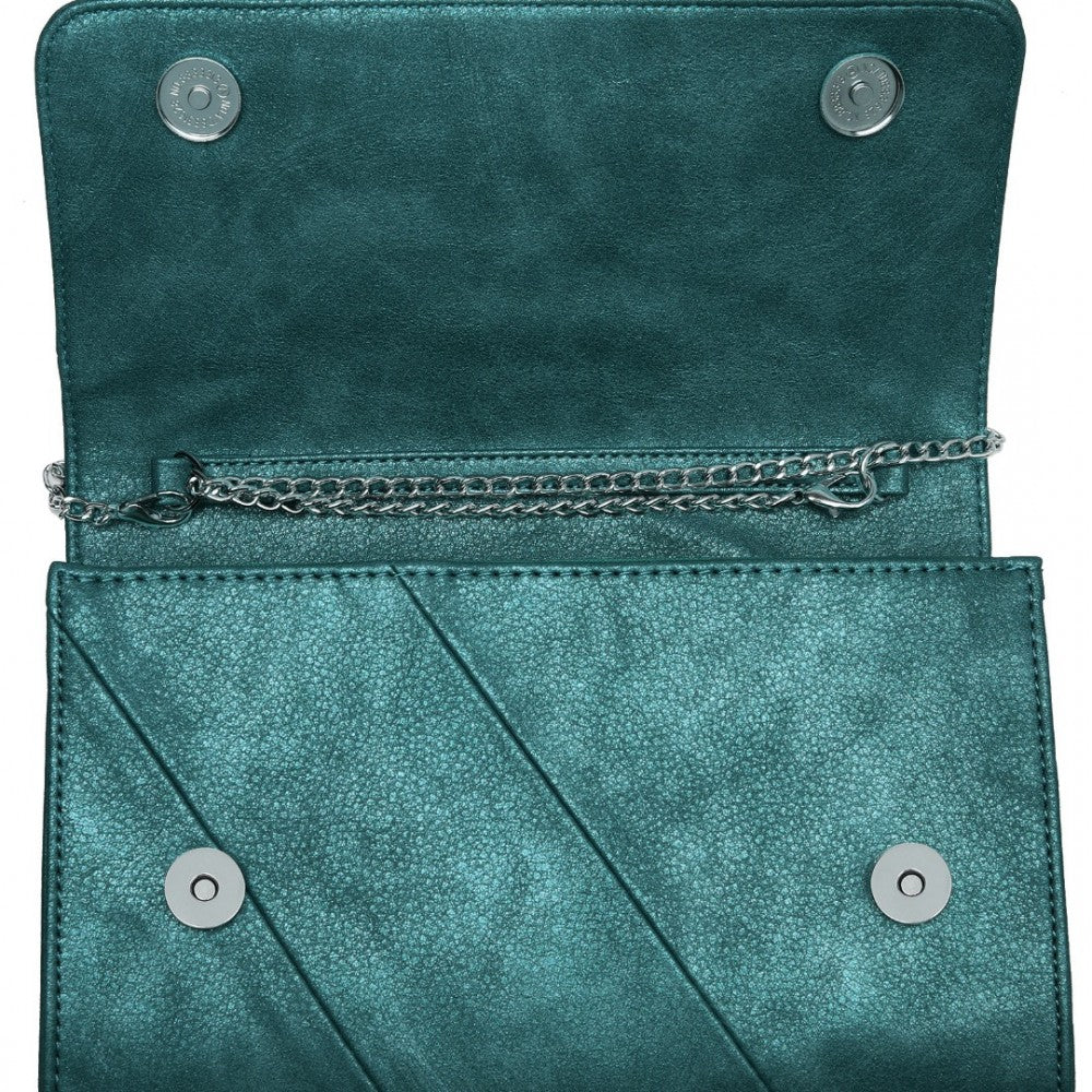 STYLISH TWILL CLUTCH
