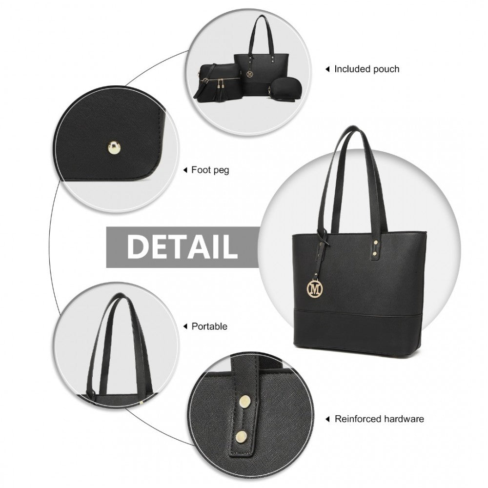 3 PIECE TOTE BAG SET