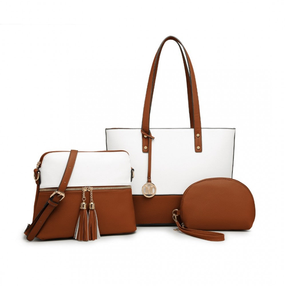 3 PIECE TOTE BAG SET