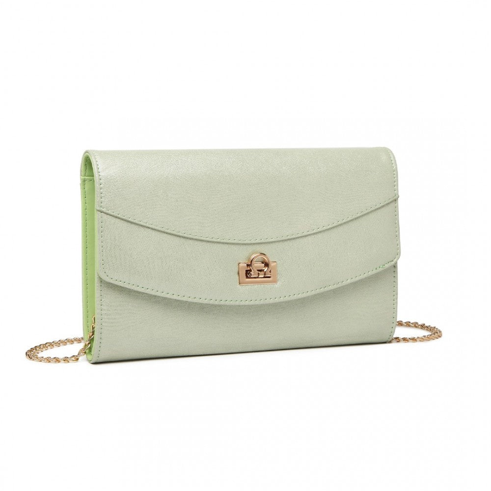 ELEGANT LEATHER EVENING BAG