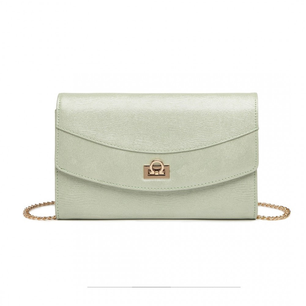 ELEGANT LEATHER EVENING BAG