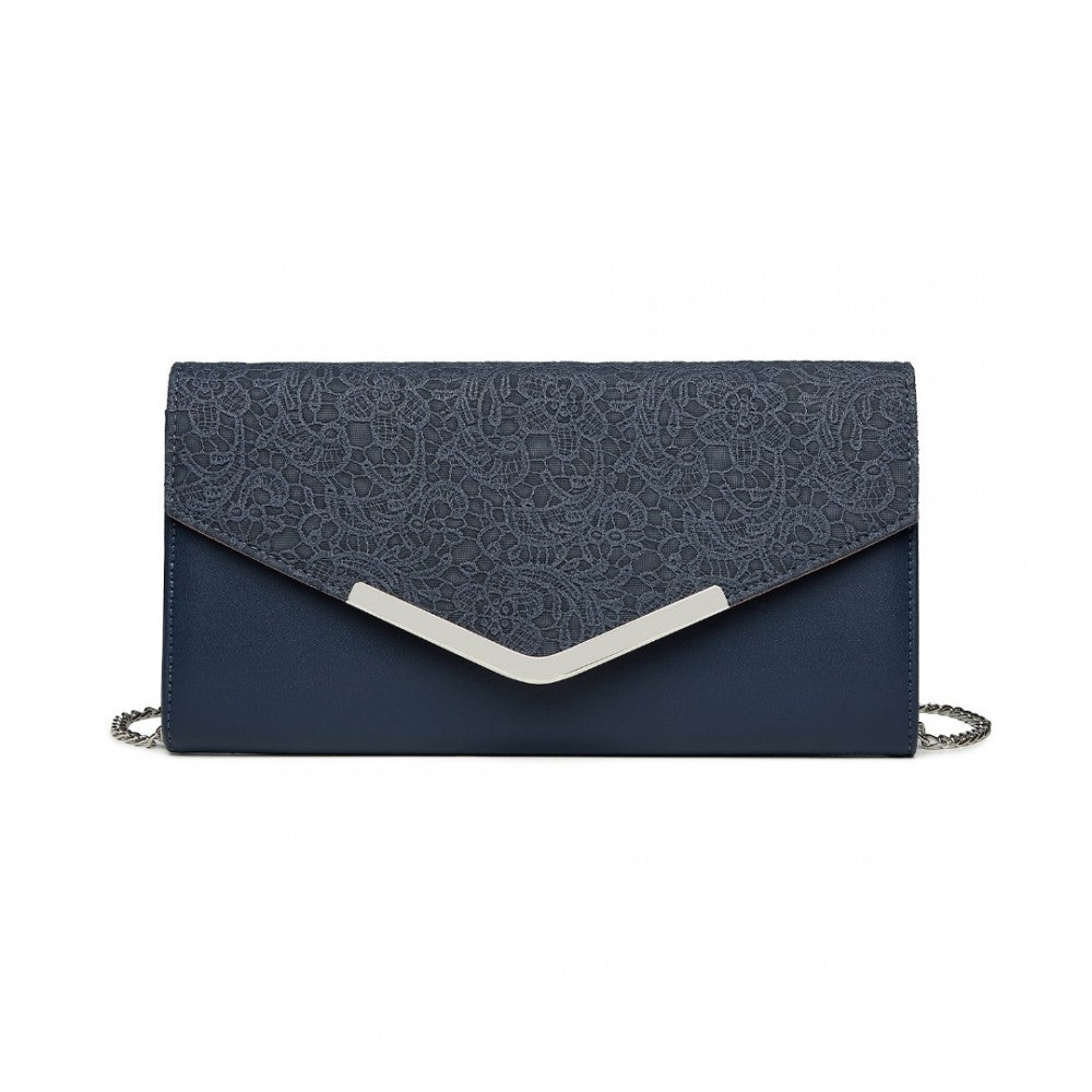 ENVELOPE FLAP CLUTCH EVENING BAG