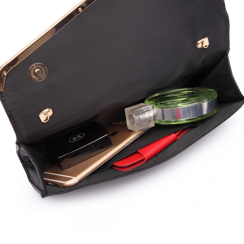 Quilted Envelope Clutch-Handbags-ML-Daring Diva Australia, plus size fashion, plus size clothing, plus size clothing online, plus size womens clothing, womens clothing online, womens fashion, women's bag, bags for women, womens handbag, handbags for women, leather bag, handbags, chain bag, shoulder bag, tote bags, clutches, pouches, backpacks, beach bags, bags, accessories, purses for women, ladies handbags, crossbody bags for women, womens work bag, fashion, black clutch bag