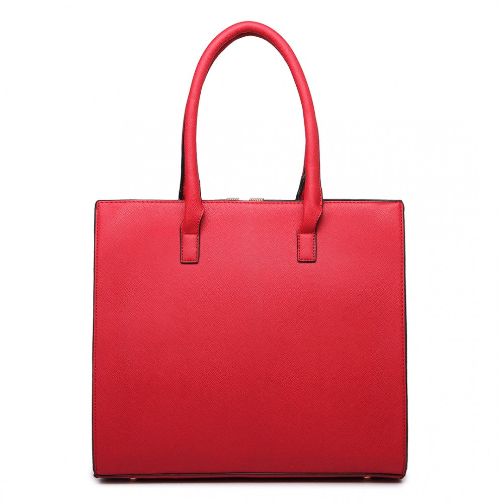 Split Front Tote Handbag-Handbags-ML-Daring Diva Australia, plus size fashion, plus size clothing, plus size clothing online, plus size womens clothing, womens clothing online, womens fashion, women's bag, bags for women, womens handbag, handbags for women, leather bag, handbags, chain bag, shoulder bag, tote bags, clutches, pouches, backpacks, beach bags, bags, accessories, purses for women, ladies handbags, crossbody bags for women, womens work bag, fashion, red tote bag, brown tote bag