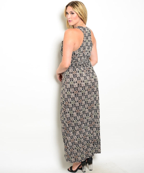 Z-TAUPE OLIVE JERSEY DRESS-SOLD-SOLD-Daring Diva Australia