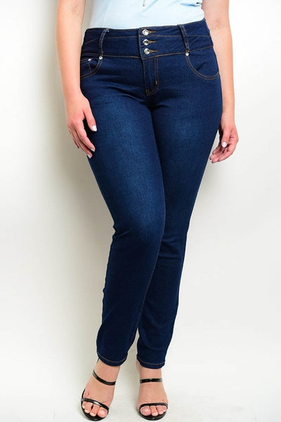Z-Priscilla Skinny Jeans D/Blue-SOLD-SOLD-Daring Diva Australia