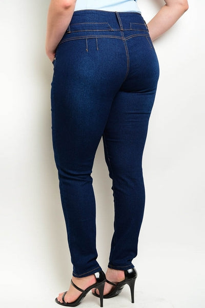 Z-Priscilla Skinny Jeans D/Blue-SOLD-SOLD-Daring Diva Australia