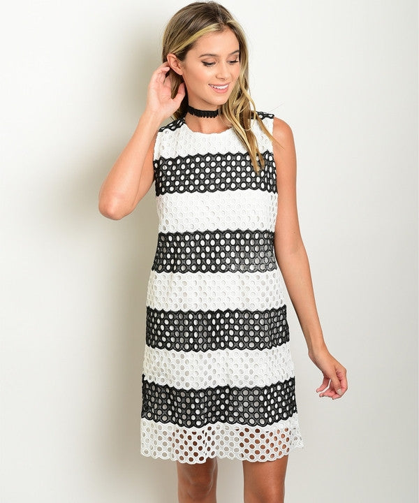 Z-THE CIRCLE CROCHET DRESS-SOLD-SOLD-Daring Diva Australia
