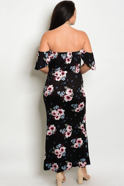 Sandra Off Shoulder Maxi Dress-SOLD-SOLD-Daring Diva Australia