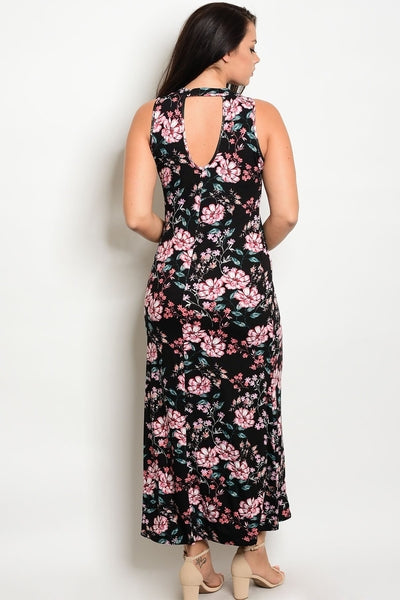 Rhonda Floral Maxi Dress-Clearance-Daring Diva Australia-16-Daring Diva Australia