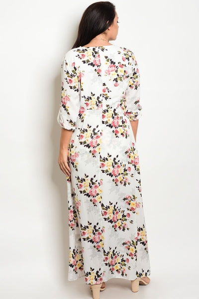 Clarissa Floral Maxi Playsuit-SOLD-SOLD-Daring Diva Australia