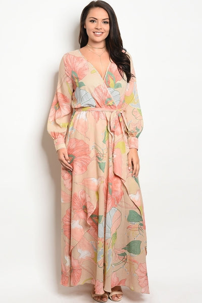 Belinda Floral Maxi Dress-SOLD-SOLD-Daring Diva Australia