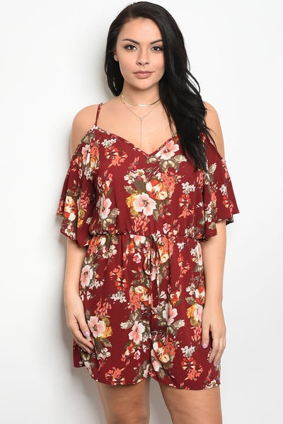 Camilla Floral Playsuit-SOLD-SOLD-Daring Diva Australia