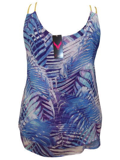 Z-Grecian Braided Double Strap Chiffon Top-SOLD-SOLD-Daring Diva Australia