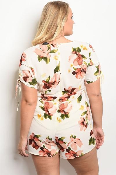 Celina Floral Playsuit-SOLD-SOLD-Daring Diva Australia