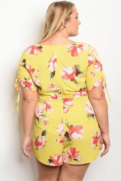 Celina Floral Playsuit-SOLD-SOLD-Daring Diva Australia