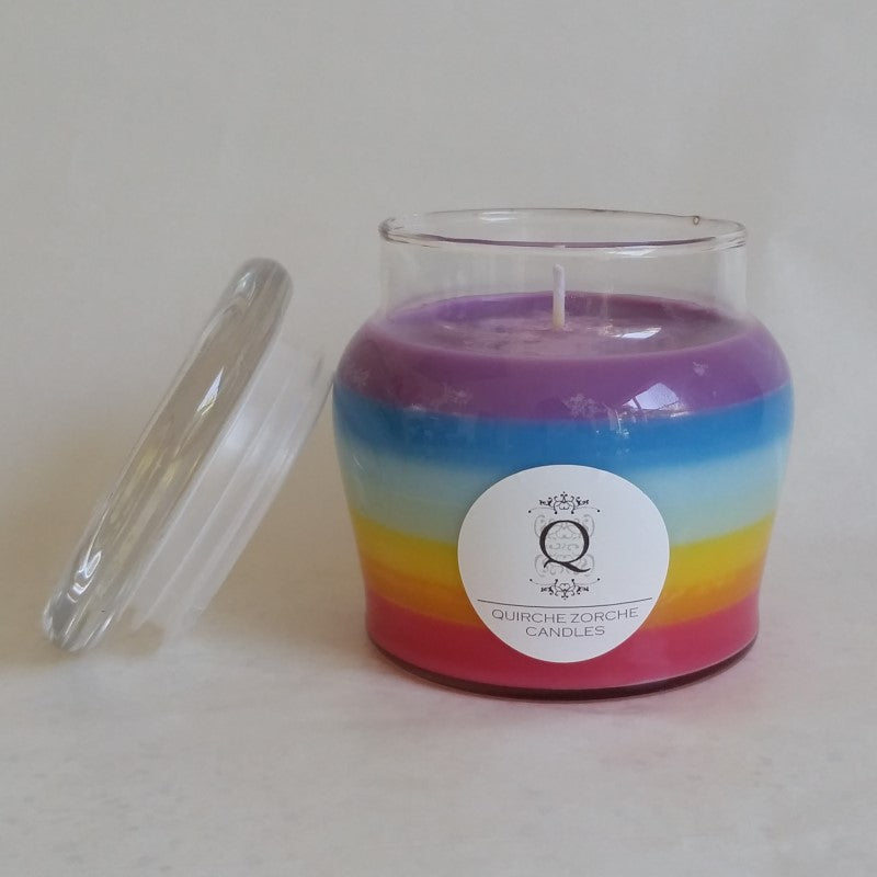 quirche zorche candles, chakra candle, scented candle, fragrant candle, wick, candle, glass jar candle, glass jar, one wick candle, candle fragrance, home fragrance, fragrance, natural