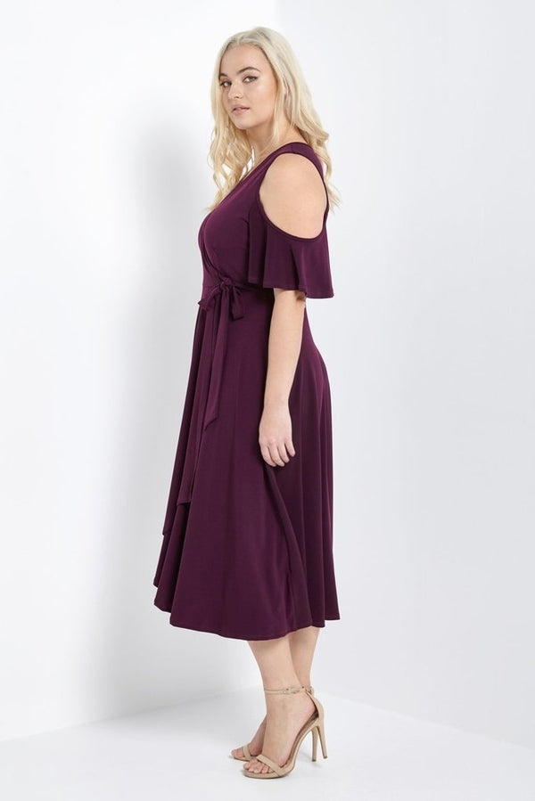 Davina Wrap Swing Dress-SOLD-SOLD-Daring Diva Australia