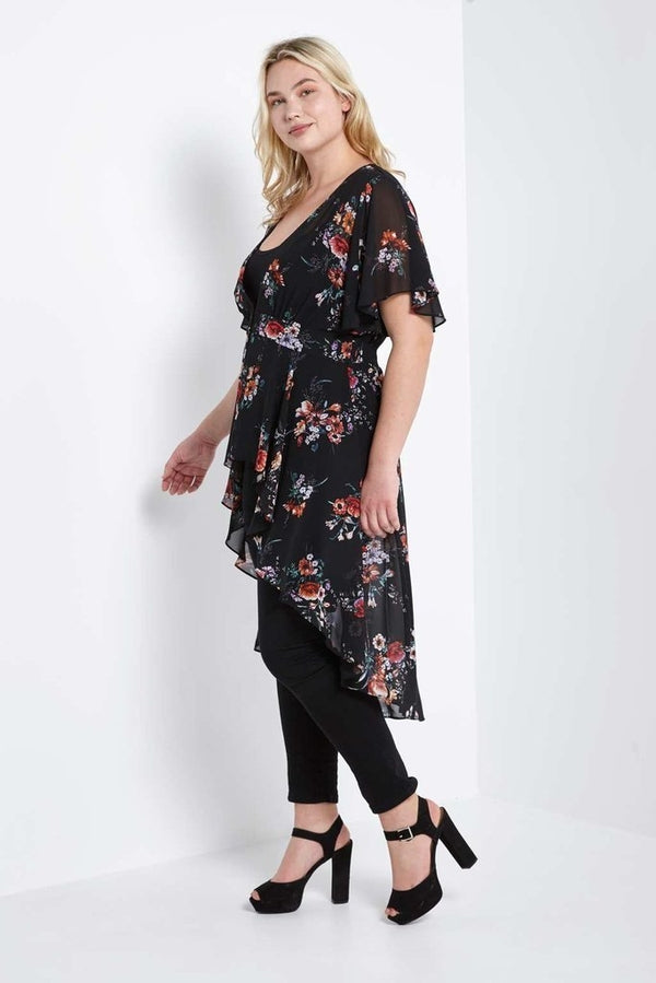 Karina HiLo Wrap Top-Tops-Daring Diva Australia-14-Daring Diva Australia