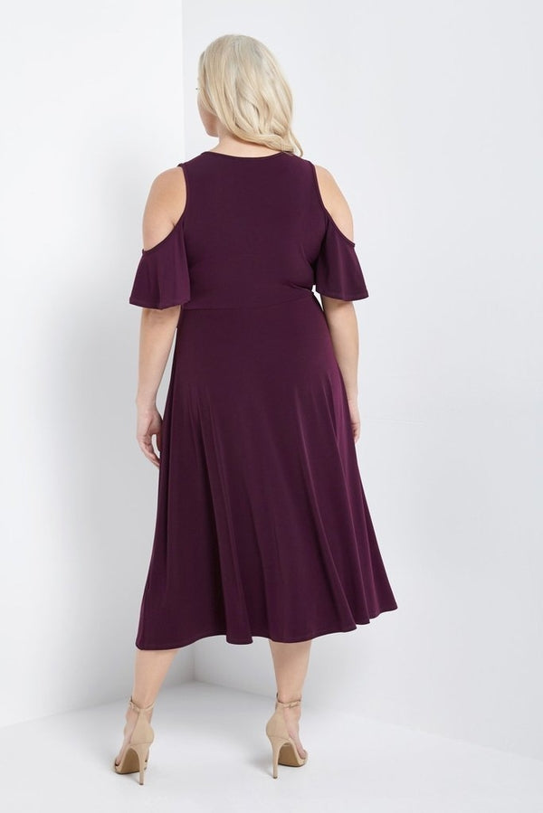 Davina Wrap Swing Dress-SOLD-SOLD-Daring Diva Australia