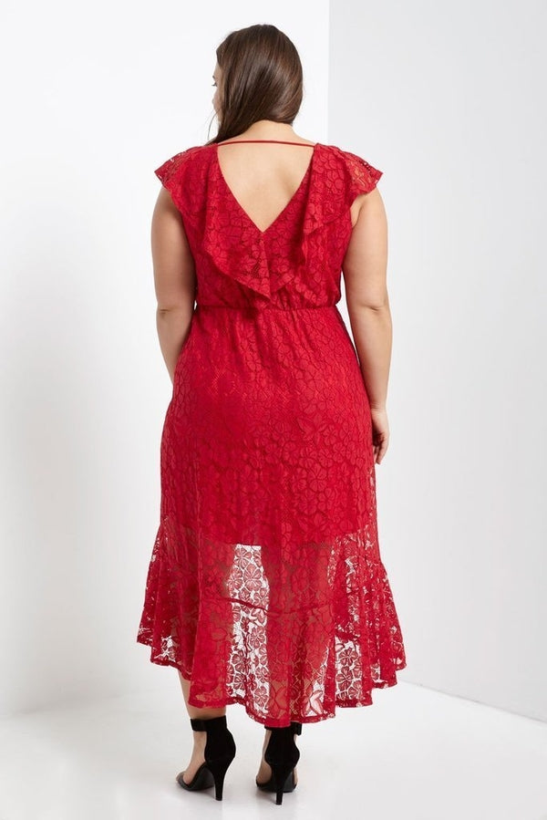 Aimee Midi Wrap Dress-SOLD-SOLD-Daring Diva Australia