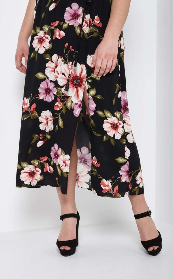 Marcy Floral Maxi Dress-SOLD-SOLD-Daring Diva Australia