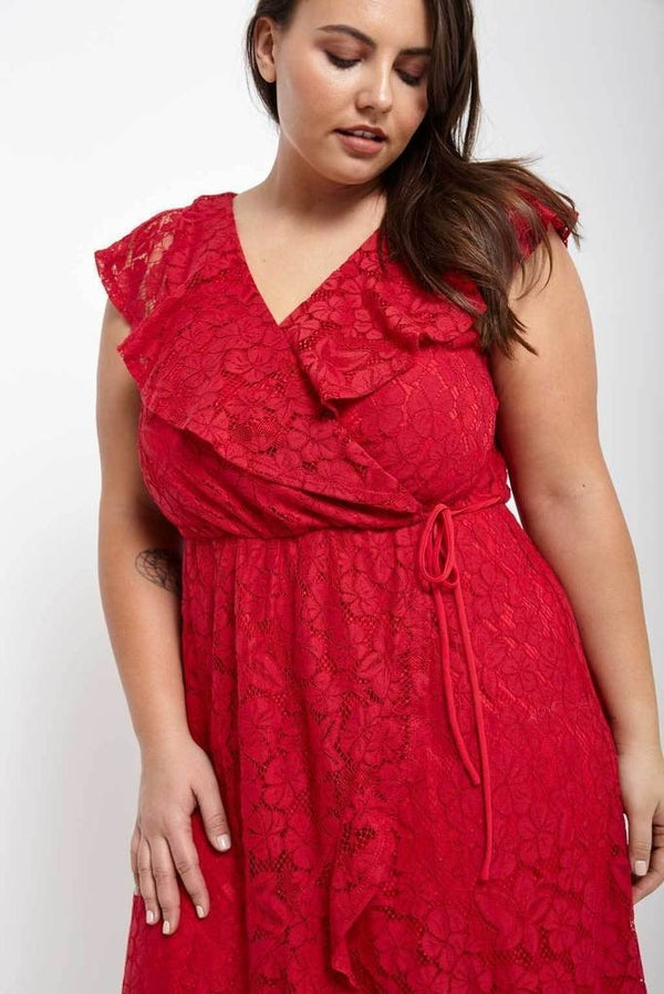 Aimee Midi Wrap Dress-SOLD-SOLD-Daring Diva Australia