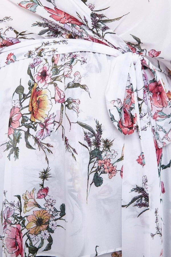 Jeanine High Low Wrap Duster-SOLD-SOLD-Daring Diva Australia