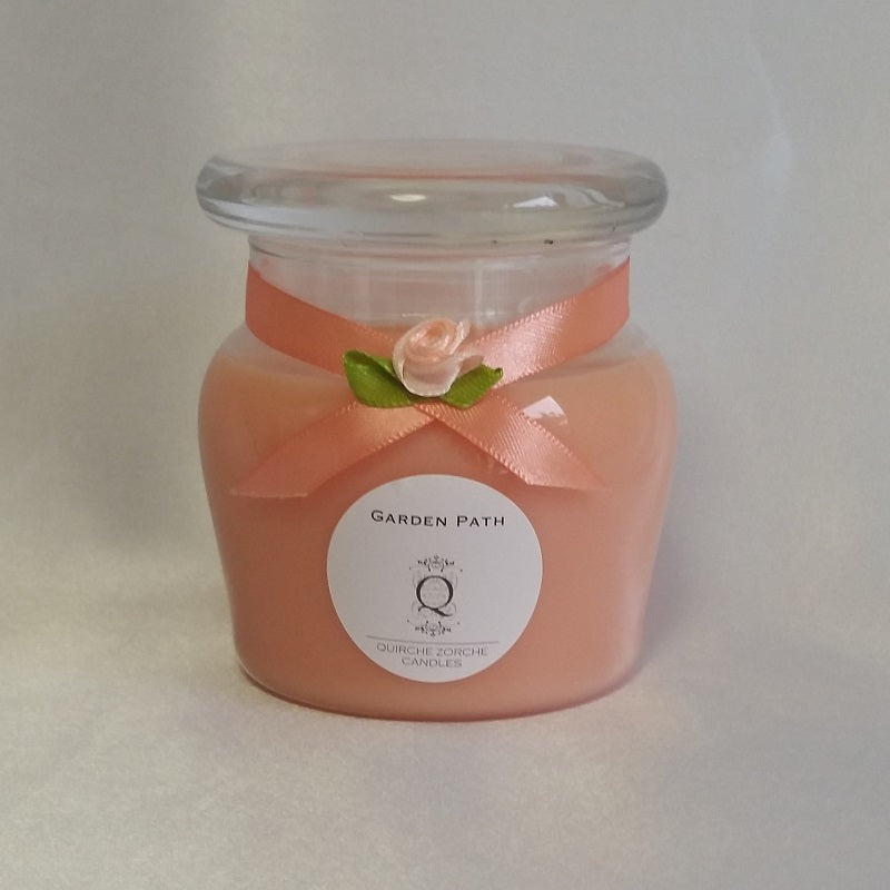 quirche zorche candles, scented candle, fragrant candle, wick, candle, glass jar candle, glass jar, one wick candle, candle fragrance, home fragrance, fragrance, décor, orange candle, orange