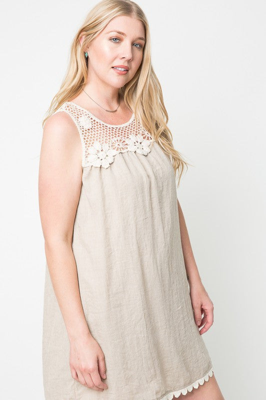 Z-Floral Crochet Dress-SOLD-SOLD-Daring Diva Australia