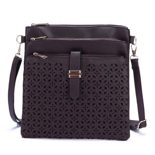 Z-Sleepy Hollow Cross Body Bag Dark Brown-SOLD-SOLD-Daring Diva Australia