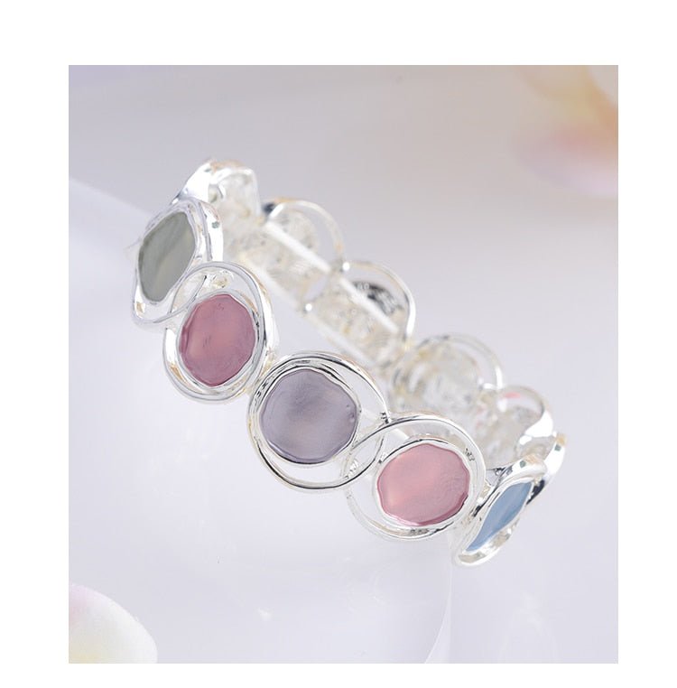 Geo Circle Bracelet
